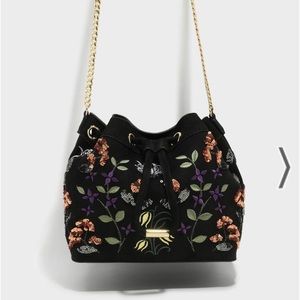 Embellished Drawstring Bag by Charles & Keith